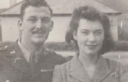 Edmund and Audrey Duckworth, 1944. Courtesy of Andrea Wojcik