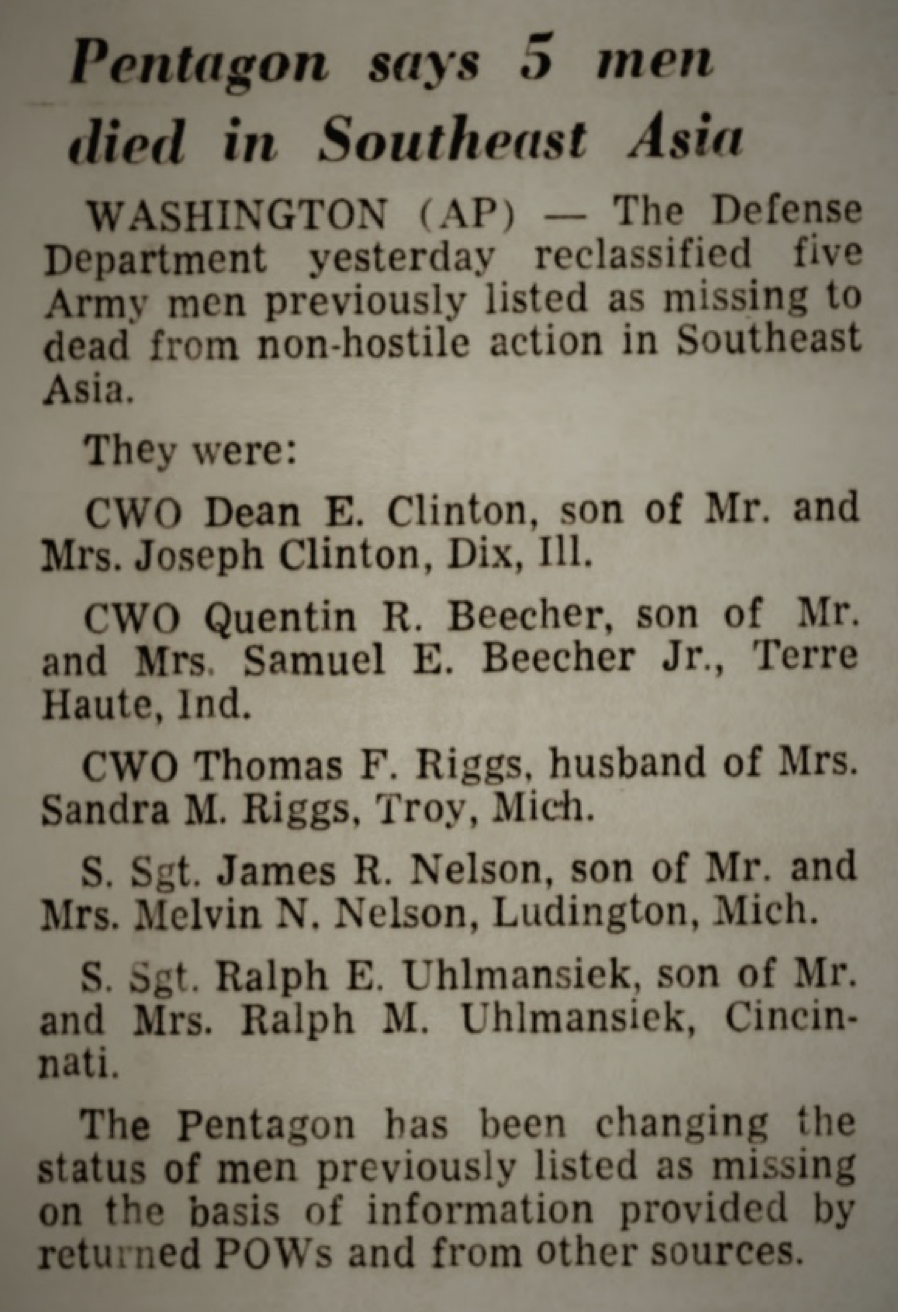 Frederick Riggs Thomas Frederick Riggs - NHD Silent Heroes