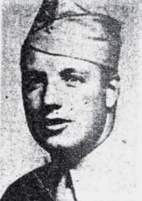 A young man in an Army Air Forces uniform.