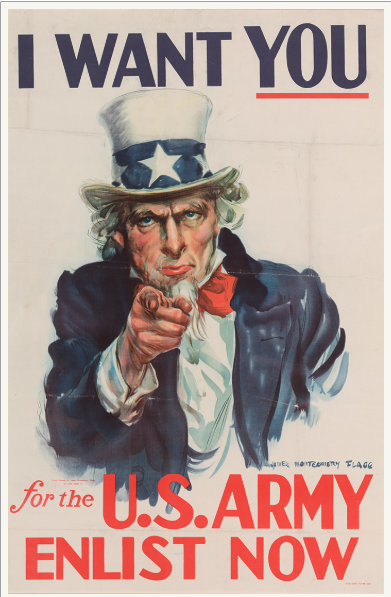 US Army Enlistment Poster