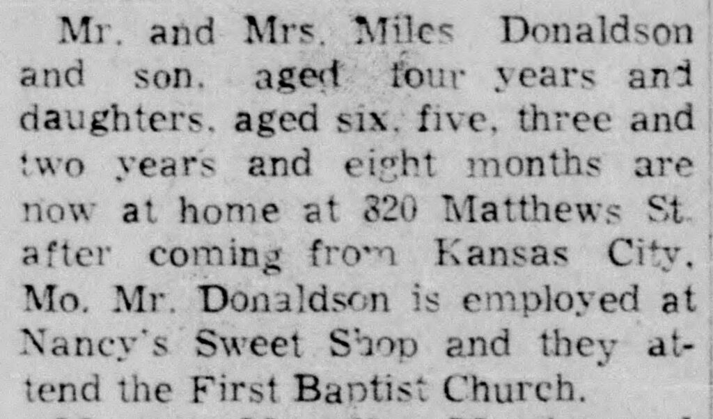 A newspaper article.