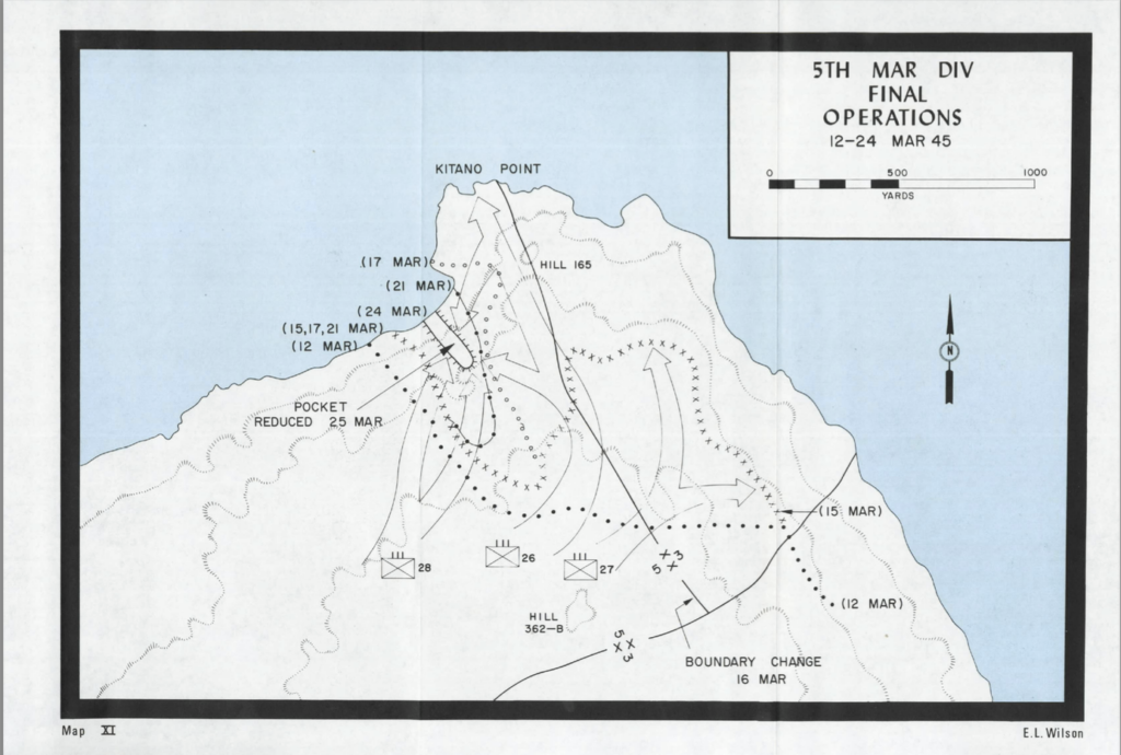 A color map showing troop movements.
