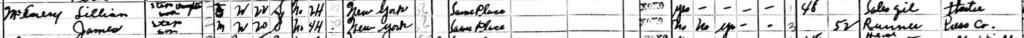 A snippet of the 1940 Census.