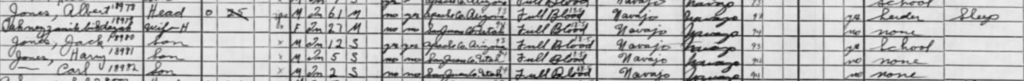 A Snippet from the 1930 census.