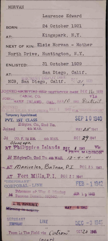 A typed list of stations.