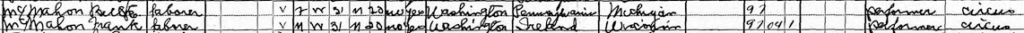 A snippet of the 1930 Census.