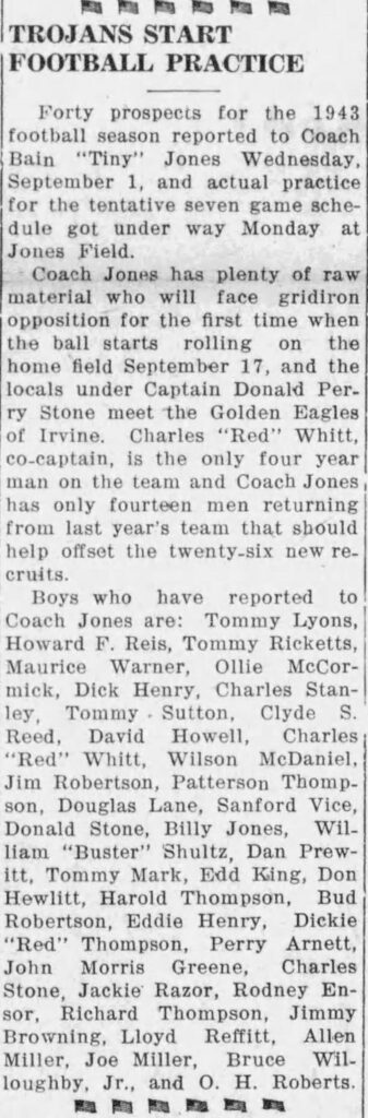 A newspaper article.